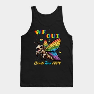 We out Cicada tour 2024 Tank Top